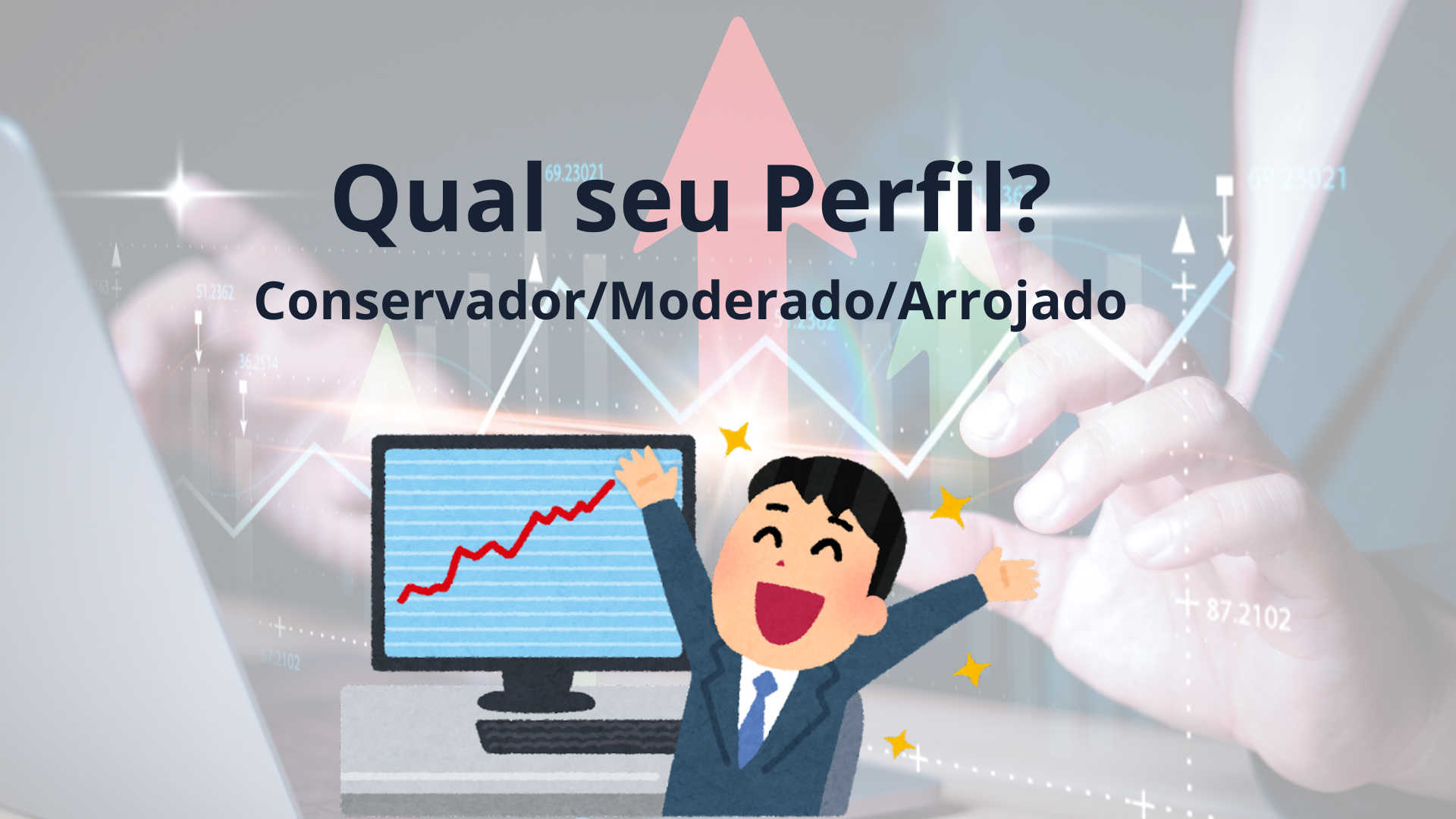 Qual o seu perfil de investidor? conservador, moderado ou arrojado.